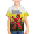Netherlands Provincie Zuid-Holland Personalized Family Matching Off Shoulder Short Dress and Hawaiian Shirt Flag Style