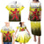Netherlands Provincie Zuid-Holland Personalized Family Matching Puletasi and Hawaiian Shirt Flag Style