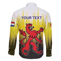 Netherlands Provincie Zuid-Holland Personalized Family Matching Puletasi and Hawaiian Shirt Flag Style