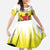 Netherlands Provincie Zuid-Holland Personalized Family Matching Short Sleeve Bodycon Dress and Hawaiian Shirt Flag Style