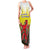 Netherlands Provincie Zuid-Holland Personalized Family Matching Tank Maxi Dress and Hawaiian Shirt Flag Style