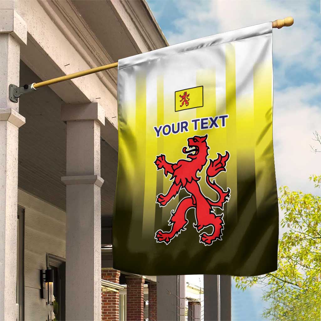 Netherlands Provincie Zuid-Holland Personalized Garden Flag Flag Style