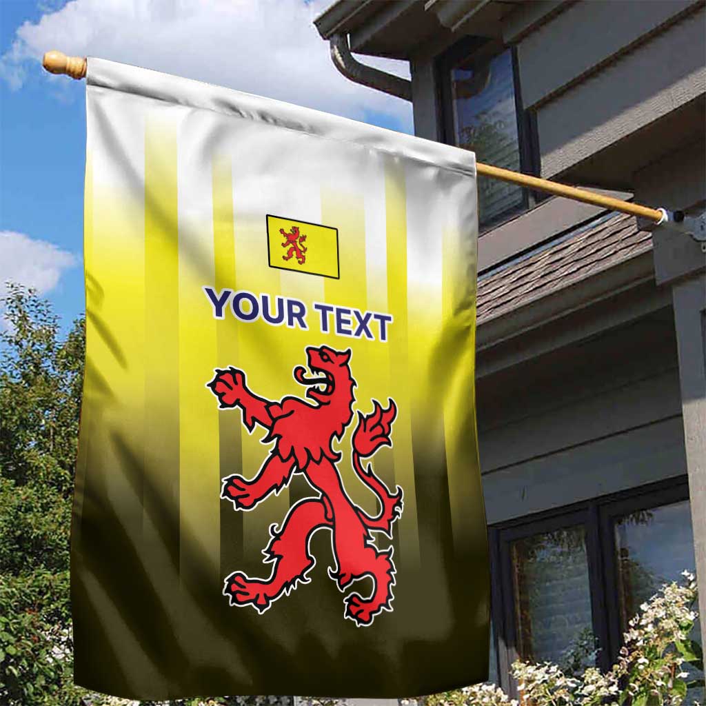Netherlands Provincie Zuid-Holland Personalized Garden Flag Flag Style