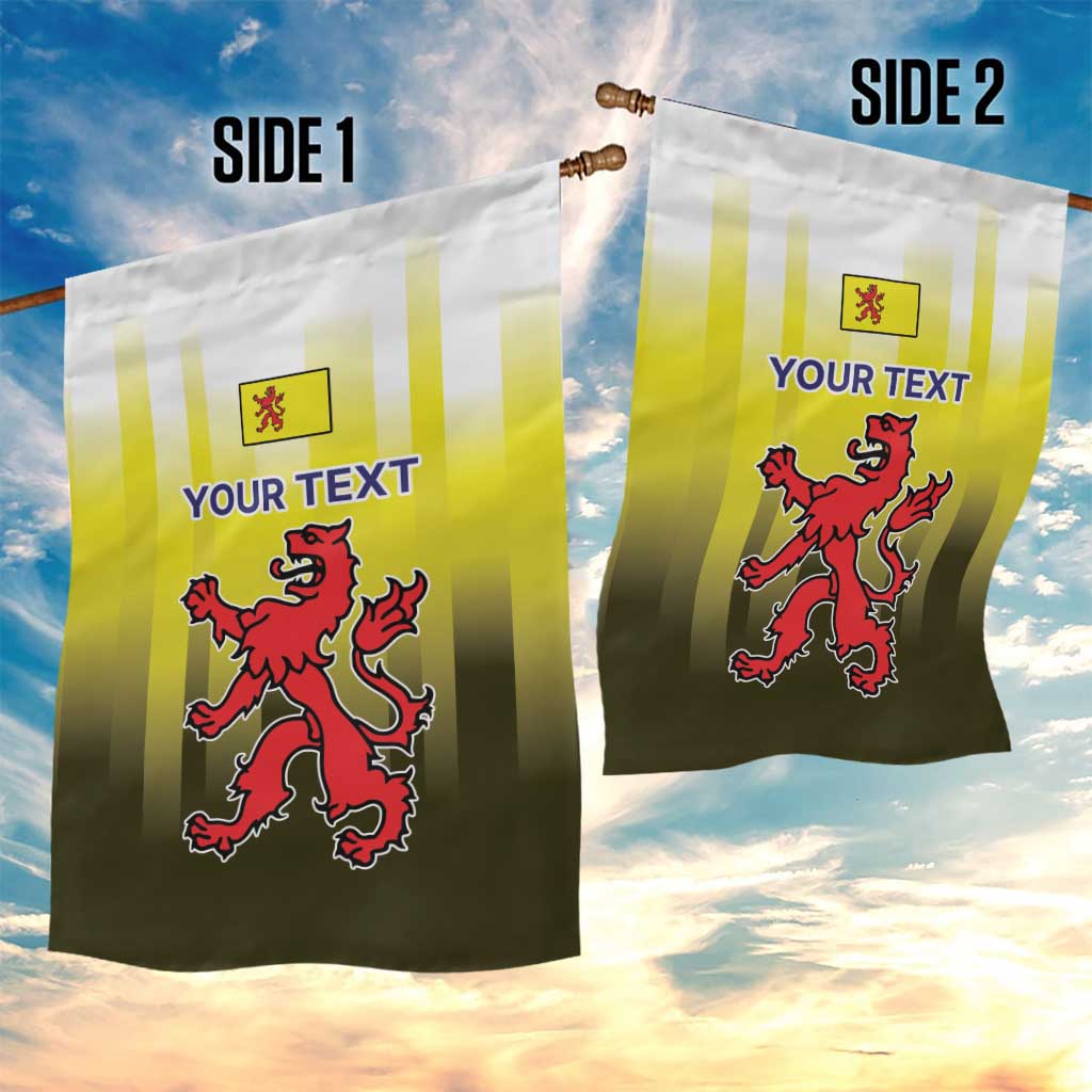 Netherlands Provincie Zuid-Holland Personalized Garden Flag Flag Style