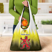 Netherlands Provincie Zuid-Holland Personalized Grocery Bag Flag Style