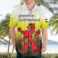 Netherlands Provincie Zuid-Holland Personalized Hawaiian Shirt Flag Style