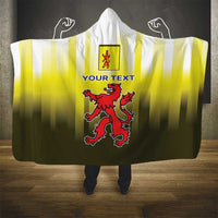 Netherlands Provincie Zuid-Holland Personalized Hooded Blanket Flag Style