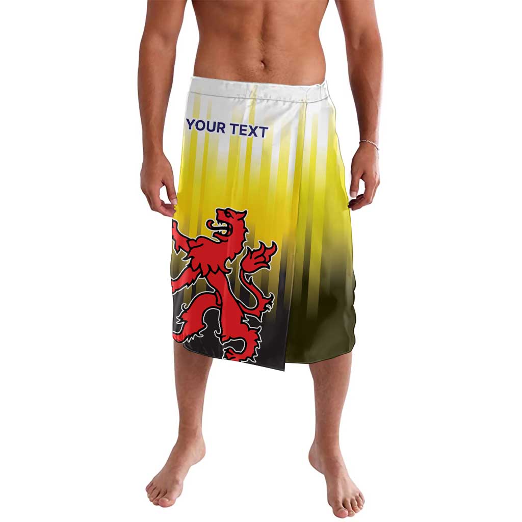 Netherlands Provincie Zuid-Holland Personalized Lavalava Flag Style