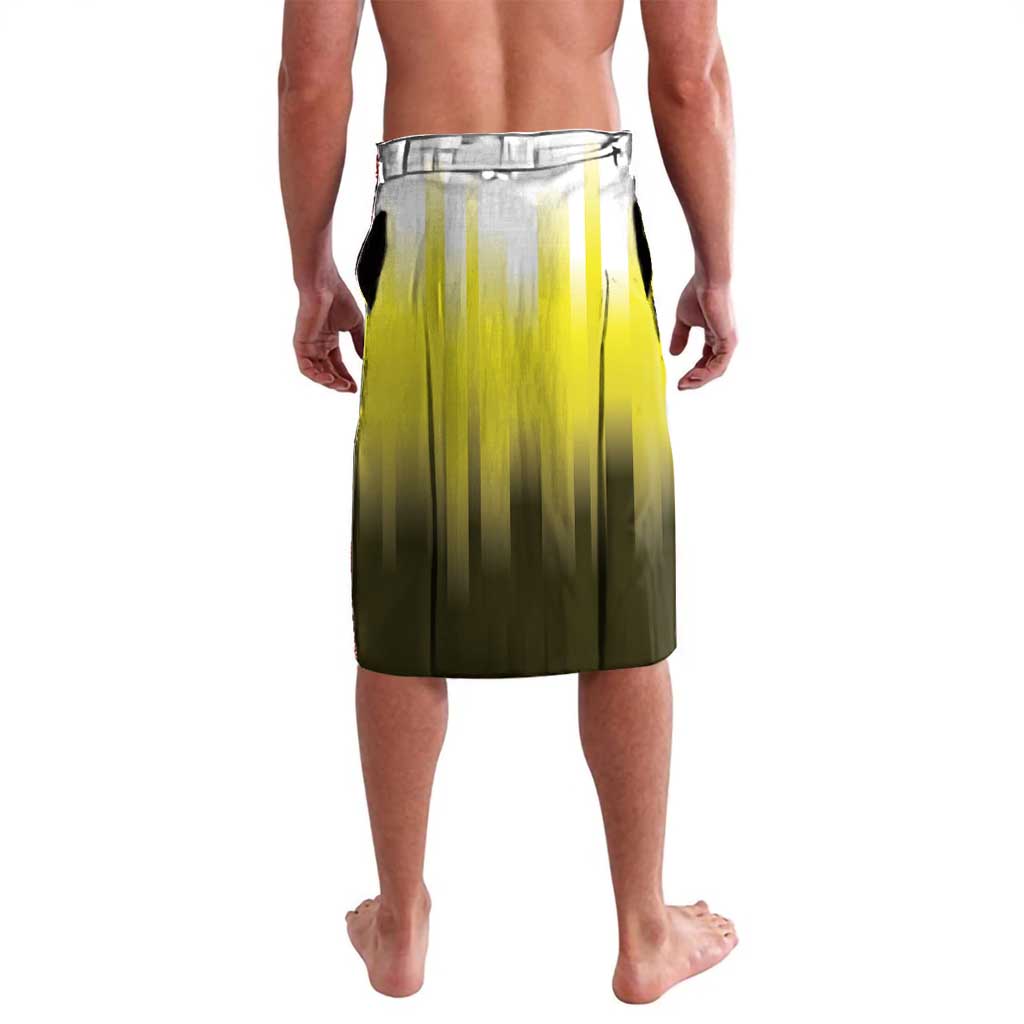 Netherlands Provincie Zuid-Holland Personalized Lavalava Flag Style