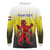 Netherlands Provincie Zuid-Holland Personalized Long Sleeve Polo Shirt Flag Style