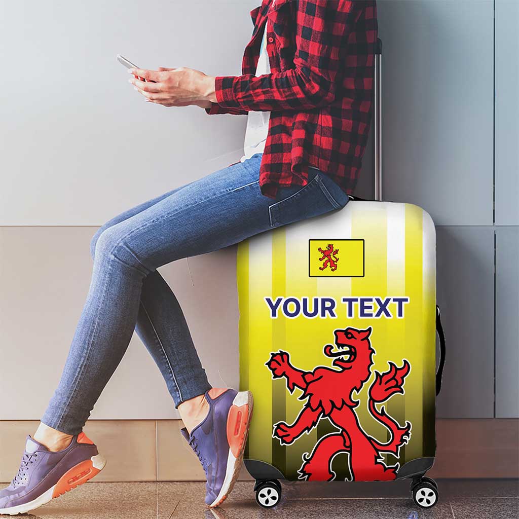 Netherlands Provincie Zuid-Holland Personalized Luggage Cover Flag Style