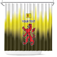 Netherlands Provincie Zuid-Holland Personalized Shower Curtain Flag Style