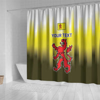 Netherlands Provincie Zuid-Holland Personalized Shower Curtain Flag Style