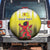 Netherlands Provincie Zuid-Holland Personalized Spare Tire Cover Flag Style