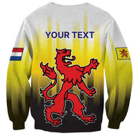 Netherlands Provincie Zuid-Holland Personalized Sweatshirt Flag Style