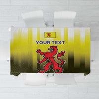 Netherlands Provincie Zuid-Holland Personalized Tablecloth Flag Style