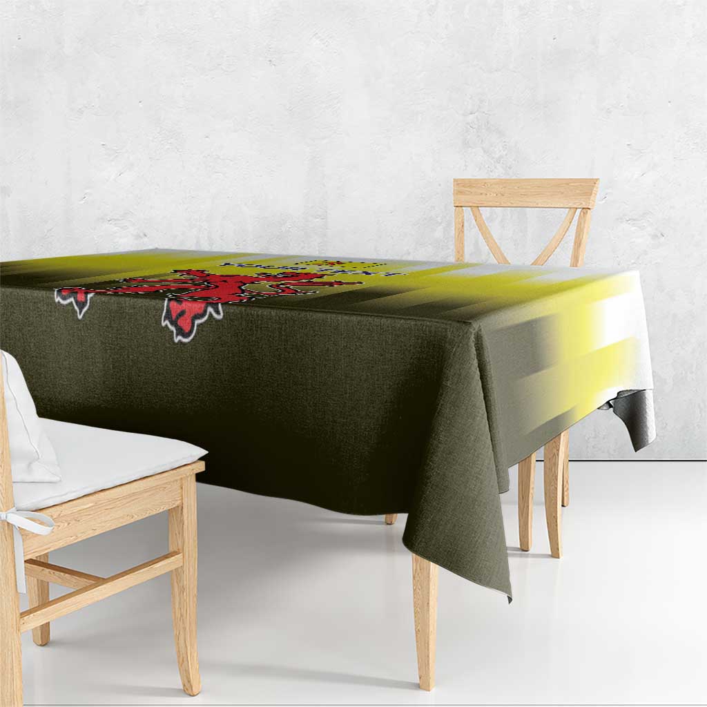 Netherlands Provincie Zuid-Holland Personalized Tablecloth Flag Style