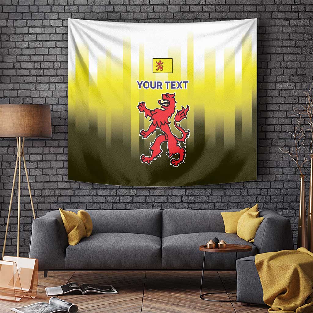 Netherlands Provincie Zuid-Holland Personalized Tapestry Flag Style
