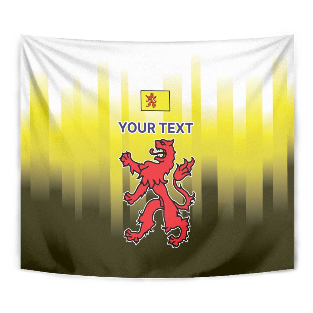 Netherlands Provincie Zuid-Holland Personalized Tapestry Flag Style