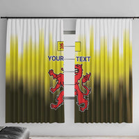 Netherlands Provincie Zuid-Holland Personalized Window Curtain Flag Style