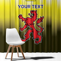 Netherlands Provincie Zuid-Holland Personalized Window Curtain Flag Style