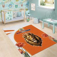 Netherlands Koningsdag Area Rug Happy King's Day