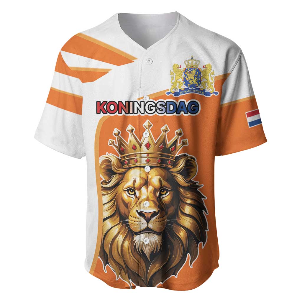 Netherlands Koningsdag Baseball Jersey Happy King's Day