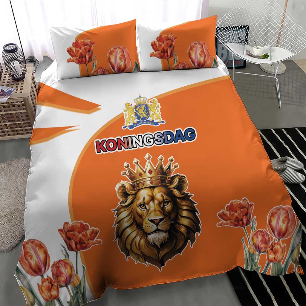 Netherlands Koningsdag Bedding Set Happy King's Day