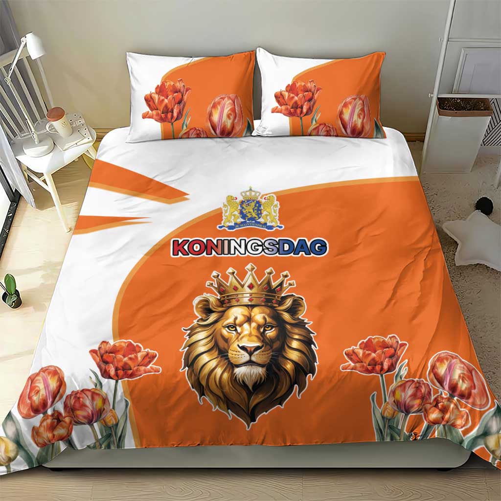 Netherlands Koningsdag Bedding Set Happy King's Day