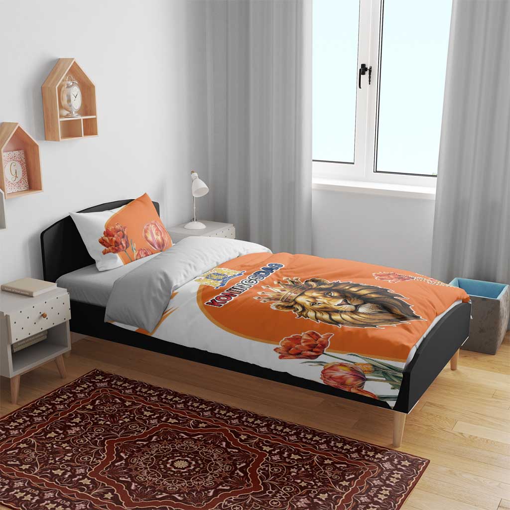 Netherlands Koningsdag Bedding Set Happy King's Day