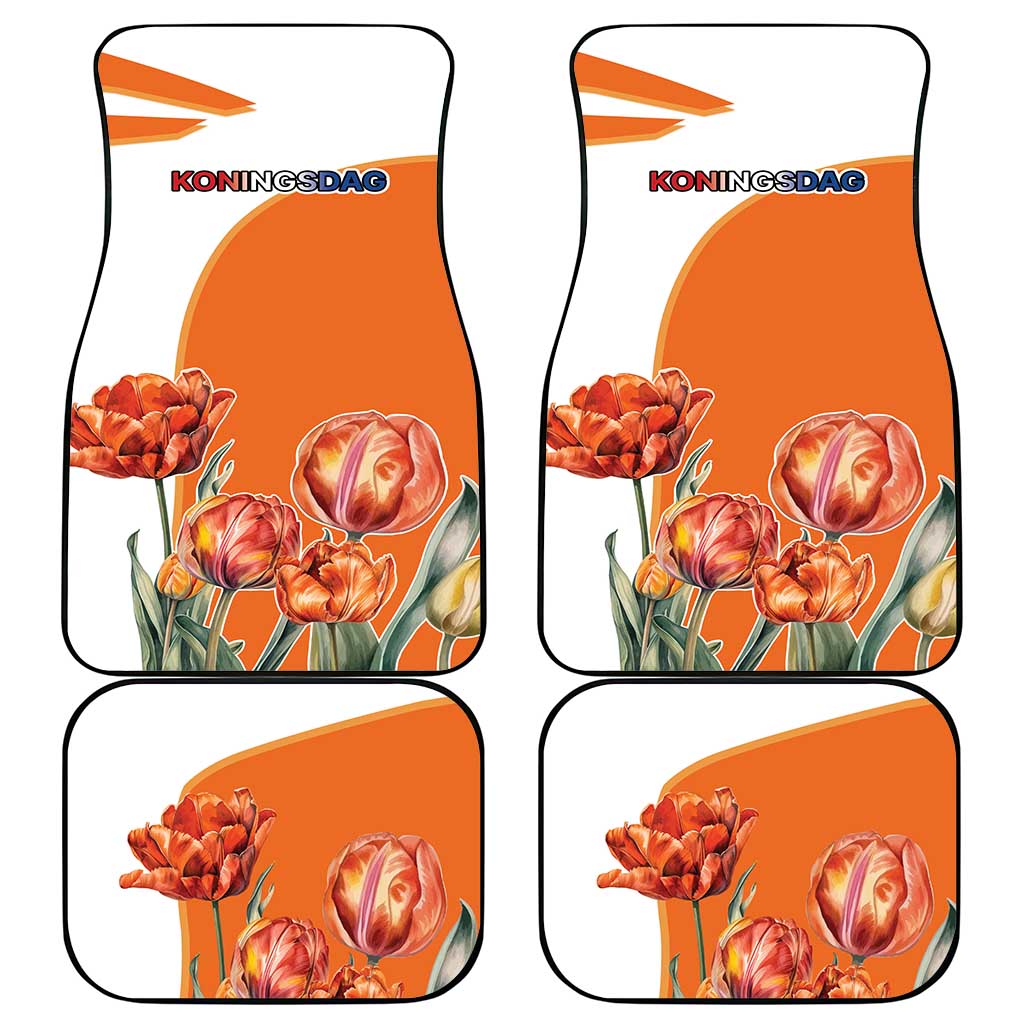 Netherlands Koningsdag Car Mats Happy King's Day