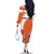 Netherlands Koningsdag Family Matching Off The Shoulder Long Sleeve Dress and Hawaiian Shirt Happy King's Day