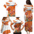 Netherlands Koningsdag Family Matching Puletasi and Hawaiian Shirt Happy King's Day
