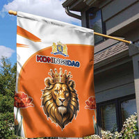 Netherlands Koningsdag Garden Flag Happy King's Day
