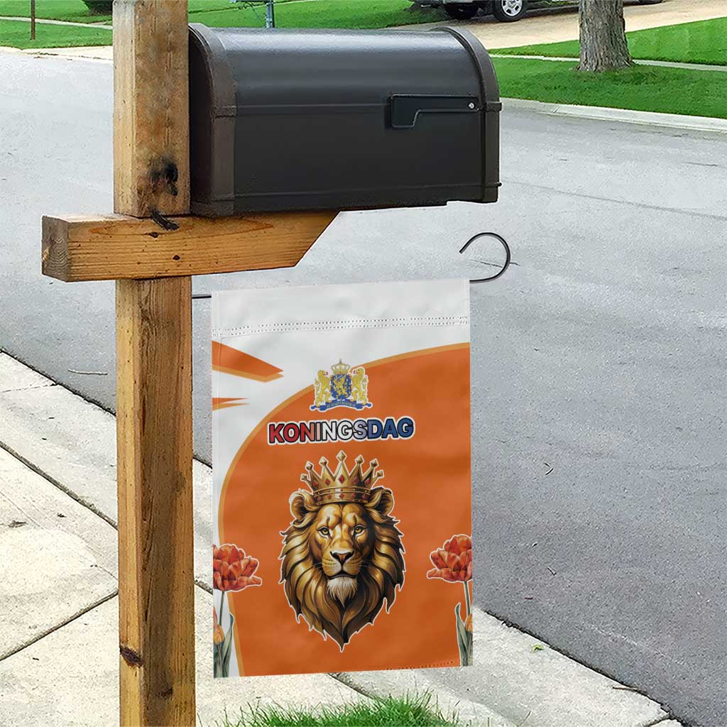 Netherlands Koningsdag Garden Flag Happy King's Day