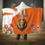 Netherlands Koningsdag Hooded Blanket Happy King's Day