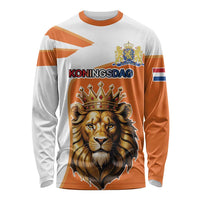 Netherlands Koningsdag Long Sleeve Shirt Happy King's Day