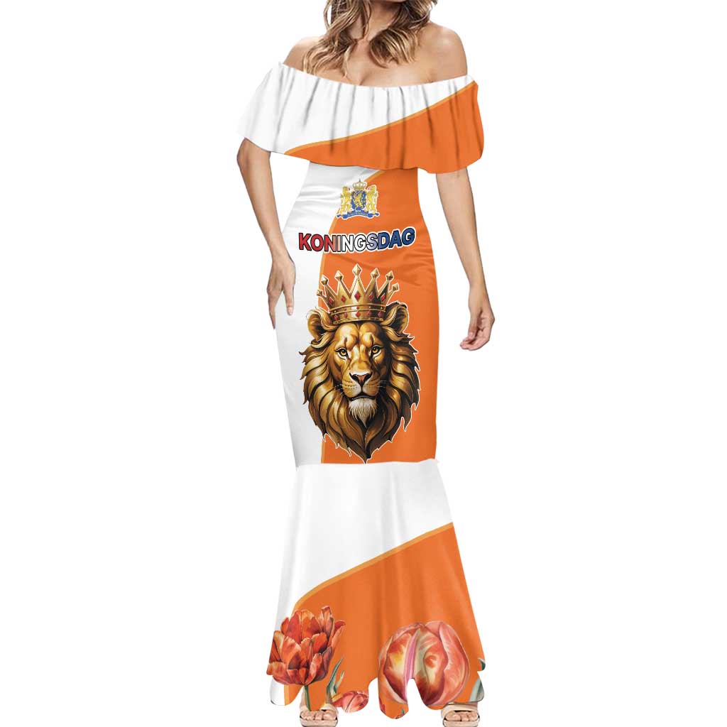 Netherlands Koningsdag Mermaid Dress Happy King's Day