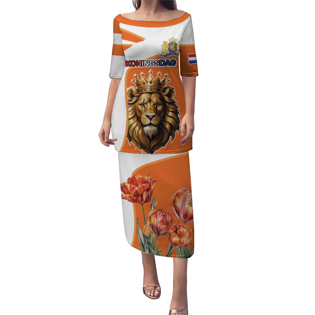Netherlands Koningsdag Puletasi Happy King's Day