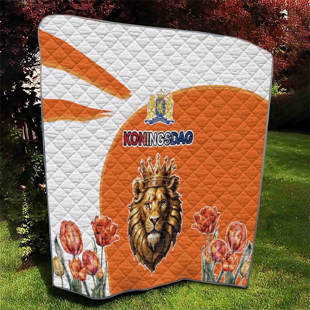 Netherlands Koningsdag Quilt Happy King's Day