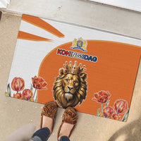 Netherlands Koningsdag Rubber Doormat Happy King's Day