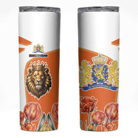 Netherlands Koningsdag Skinny Tumbler Happy King's Day