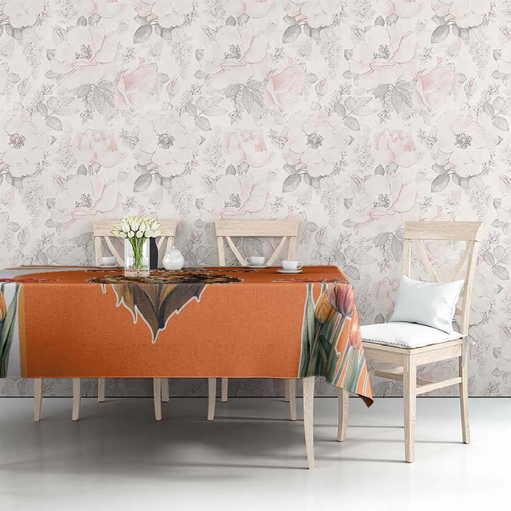 Netherlands Koningsdag Tablecloth Happy King's Day