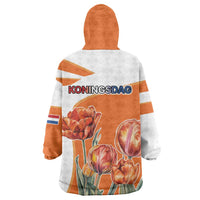 Netherlands Koningsdag Wearable Blanket Hoodie Happy King's Day