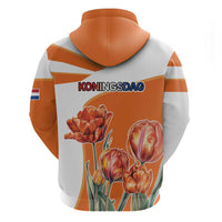 Netherlands Koningsdag Zip Hoodie Happy King's Day