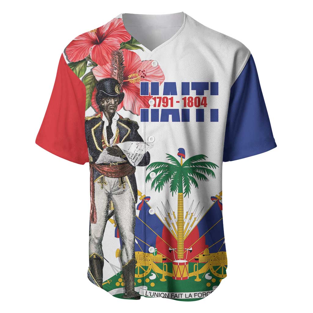 Haitian Revolution 1791-1804 Baseball Jersey Lage d Lendependans