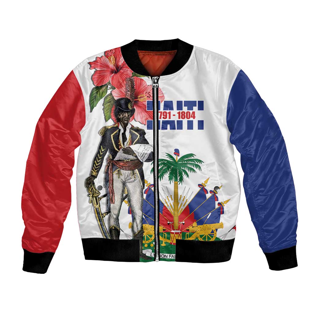 Haitian Revolution 1791-1804 Bomber Jacket Lage d Lendependans