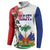 Haitian Revolution 1791-1804 Button Sweatshirt Lage d Lendependans