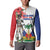 Haitian Revolution 1791-1804 Button Sweatshirt Lage d Lendependans