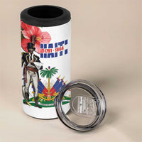 Haitian Revolution 1791-1804 4 in 1 Can Cooler Tumbler Lage d Lendependans